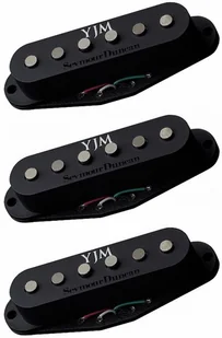 Seymour Duncan Seymour Duncan STK-S10S BLK YJM Yngwie Malmsteen Fury Signature przetworniki do gitary elektrycznej, set, kolor biały - Inne akcesoria gitarowe - miniaturka - grafika 1