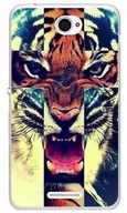 Etui i futerały do telefonów - Fancy Apple Iphone 5 / 5S" Tygrys Krzyż - miniaturka - grafika 1