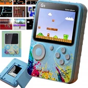 Zabawki interaktywne dla dzieci - MINI KONSOLA RETRO PRZENOŚNA GAMEBOX 500 GIER KABEL DO TV GRY 3 CAL - miniaturka - grafika 1