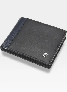 Pierre Cardin, Portfel skórzany męski, 324, czarny - Portfele - miniaturka - grafika 1