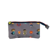 Piórniki - Piórnik szkolny trzykomorowy S-Hero B'LOG PLAY ME - miniaturka - grafika 1