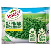 Mrożonki warzywne i owocowe - Hortex - Szpinak rozdrobniony - miniaturka - grafika 1