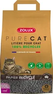 Żwirek dla kotów - Żwirek dla kota Zolux Pure Cat Bezzapachowy 10 l - miniaturka - grafika 1