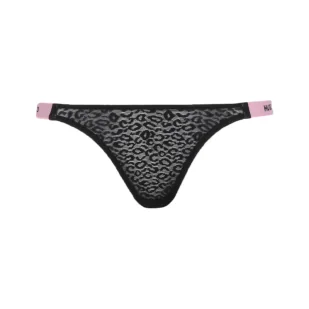 Hugo Bodywear Koronkowe stringi - Majtki damskie - miniaturka - grafika 1