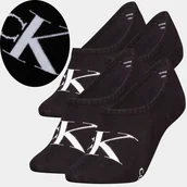 Skarpetki damskie - Calvin Klein Skarpetki Stopki 2 Pary 35-38 Czarny Ck - miniaturka - grafika 1