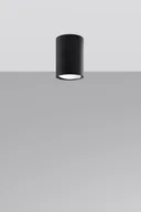 Lampy sufitowe - Sollux Lighting Plafon LAGOS 10 czarny - miniaturka - grafika 1