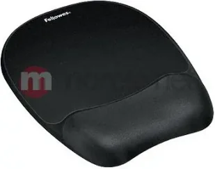 Podkładka pod mysz Memory Foam krople rosy niebieski [mm:] 200x230 Fellowes (9176501) - Podkładki pod mysz - miniaturka - grafika 1