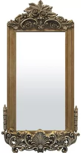 Pigmejka Lustro Korona, złote, 47x5x92 cm - Lustra - miniaturka - grafika 1