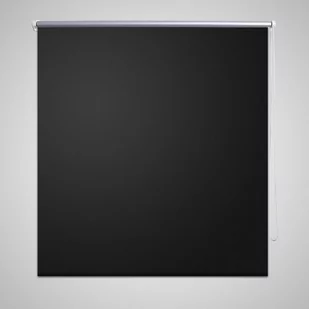 vidaXL Roleta przeciwsłoneczna 40 x 100 cm Czarna - Rolety - miniaturka - grafika 1