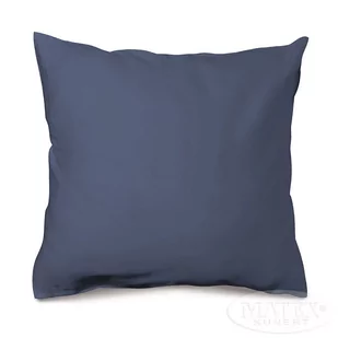 Poszewka 40x40 satynowa Gold granatowy Matex - Poszewki na poduszki - miniaturka - grafika 1