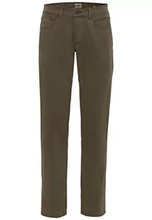 camel active Męskie spodnie o luźnym kroju z 5 kieszeniami, oliwkowy brązowy, 36W / 36L - Spodenki męskie - miniaturka - grafika 1