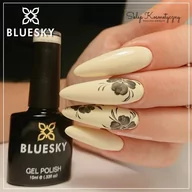 Lakiery hybrydowe - QXG797 BEECHNUT Lakier hybrydowy Bluesky 10ml Pastelowy żółty - miniaturka - grafika 1