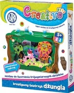 Zabawki kreatywne - Astra Creativo, kreatywny teatrzyk, Dżungla - miniaturka - grafika 1