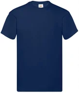Koszulki męskie - T-shirt Koszulka Męska Bawełna 100% Original T 610820 GRANATOWY L - miniaturka - grafika 1