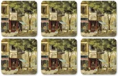 Pozostałe akcesoria barmańskie - Pimpernel podstawki  Parisian scenes  -częściowy zestaw 3423-026 - miniaturka - grafika 1