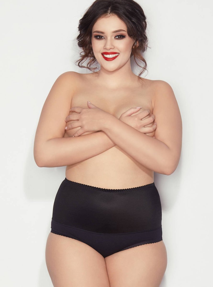 Mitex Figi Wyszczuplające - Iga Czarne - Czarny - XXXL