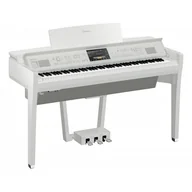Instrumenty klawiszowe - Yamaha CVP-809PWH Clavinova pianino cyfrowe - miniaturka - grafika 1