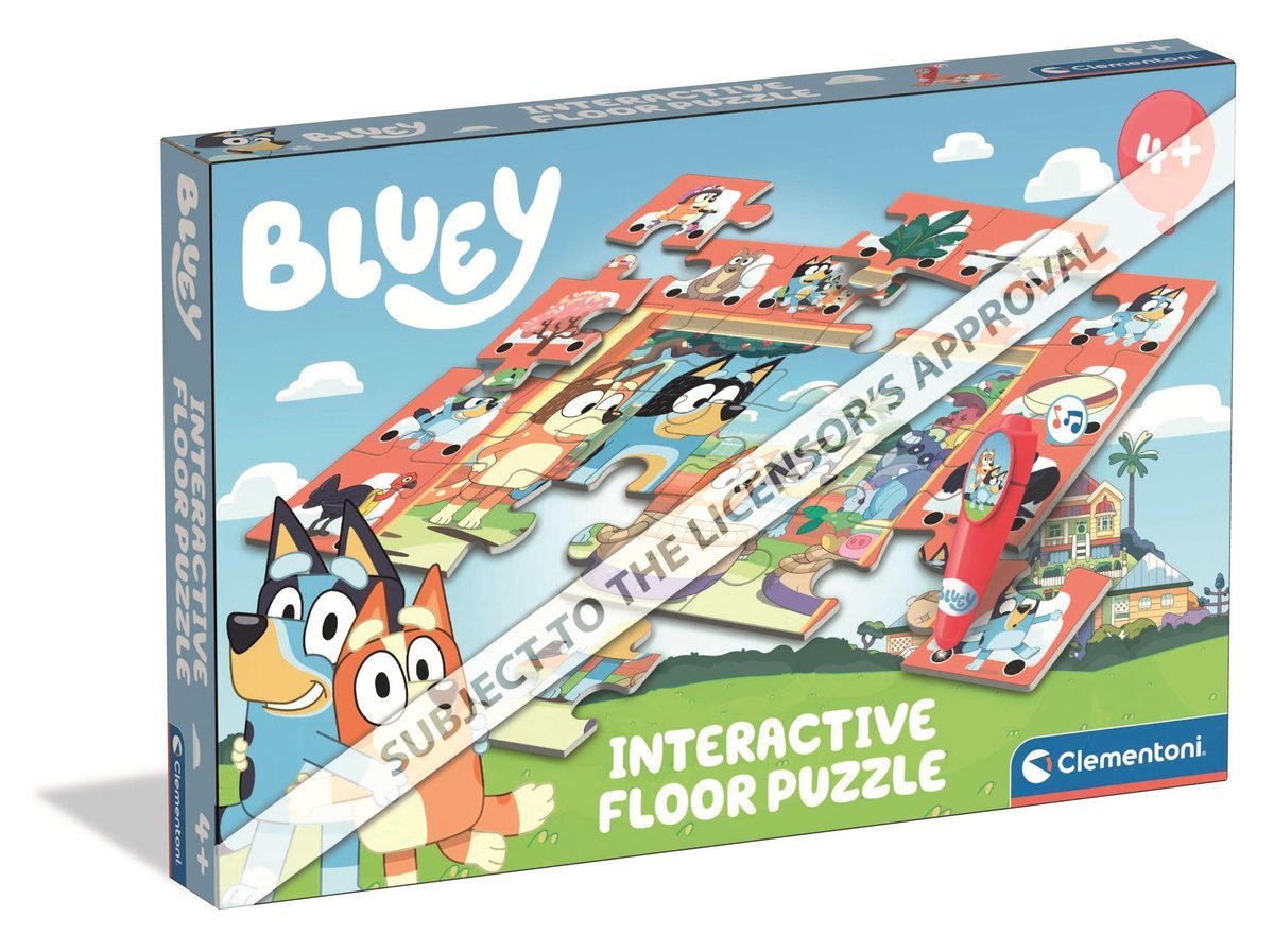 Puzzle Interaktywne Na Podłogę Bluey 16689