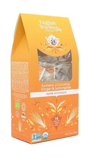 English Tea Shop English Tea Shop, Herbata Turmeric Ginger & Lemongrass, 15 piramidek - Herbata - miniaturka - grafika 1