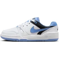 Buty dla chłopców - NIKE Sneakersy chłopięce Full Force, Biały Polar Czarny, 2 UK Child - miniaturka - grafika 1
