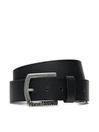 Paski - Pepe Jeans Pasek Męski Moss PM021026 Czarny - miniaturka - grafika 1