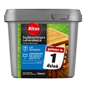 Farby i impregnaty do drewna - Altax Lakierobejca szybkoschnąca ochronno - dekoracyjna 0,75 l venge - miniaturka - grafika 1
