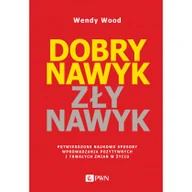 Poradniki hobbystyczne - Dobry Nawyk Zły Nawyk Potwierdzone Naukowo Sposoby Wprowadzania Pozytywnych I Trwałych Zmian W Życiu Wendy Wood - miniaturka - grafika 1