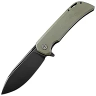 Noże - Nóż składany Petrified Fish Tunny PF-B05 - Black Stonewash/Green Micarta - miniaturka - grafika 1