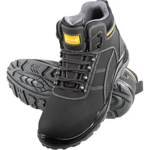 Trzewiki nubukowe czarne S3 SRC 43 CE LAHTI PRO - Obuwie robocze - miniaturka - grafika 1