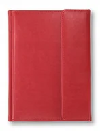 Planery - Notes książkowy zapinany B5 CZERWONY Dubaj prezent notatnik elegancki - miniaturka - grafika 1