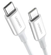 Kable USB - Ugreen US264 USB-C do USB-C, 60W, 1.5m biały - miniaturka - grafika 1