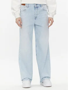 Replay Jeansy WA517.000.77365C Niebieski Relaxed Fit - Spodnie damskie - miniaturka - grafika 1