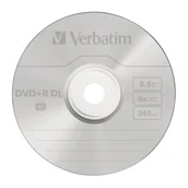 Nośniki danych - Verbatim DVD R 8.5GB 8x DOUBLE LAYER 50 43758 - miniaturka - grafika 1