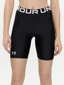 Spodenki damskie - Under Armour Szorty sportowe Ua Hg Authentics 8In Short 1383627-001 Czarny Compression Fit - miniaturka - grafika 1