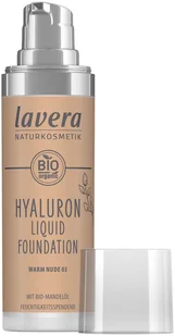 Lavera Hyaluron Liquid Foundation 30 ml - podkład do twarzy Warm Nude 03 - Podkłady do twarzy - miniaturka - grafika 2