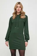 Sukienki - Patrizia Pepe sukienka kolor zielony mini oversize - miniaturka - grafika 1