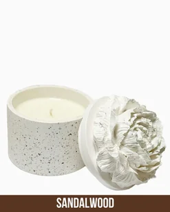 Świeca sojowa - Różany urok - 125 ml - Zapach Sandalwood - Świece - miniaturka - grafika 1