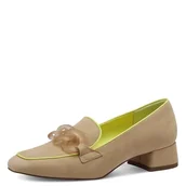 Klapki i japonki damskie - Tamaris Klapki damskie z obcasem blokowym, Tan Comb, 41 EU - miniaturka - grafika 1