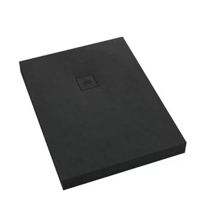Schedpol NONLIMITS Black Stone 100x140 Schedline, czarny 3ST.N1P-100140/C/ST-M1/C/ST - Brodziki prysznicowe - miniaturka - grafika 1