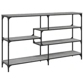 Stoliki dla dzieci - ﻿Stolik konsolowy, szary dąb sonoma, 160x32x95 cm - miniaturka - grafika 1