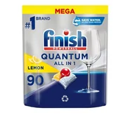 Środki do zmywarek - Finish Quantum All in 1 Lemon 90szt. - miniaturka - grafika 1