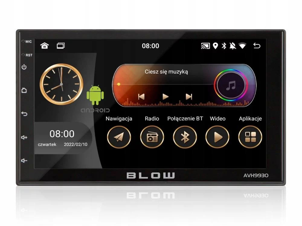 Radio samochodowe BLOW AVH-9930 2DIN 7" GPS Android Bluetooth