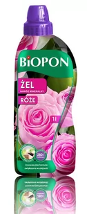 Biopon Nawóz mineralny w żelu do róż, butelka 1l, marki - Nawozy ogrodnicze - miniaturka - grafika 1