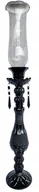 Świeczniki - Świecznik szklany czarny 70 cm 2559-3-L - miniaturka - grafika 1