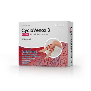 ActivLab Pharma ActivLab CycloVenox 3 Extra 30 kapsułek 1142461 - Serce i układ krążenia - miniaturka - grafika 1