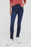 Spodnie damskie - Pepe Jeans jeansy damskie kolor granatowy - miniaturka - grafika 1