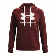 Bluzy sportowe damskie - Bluza z kapturem Damska Rival Fleece - miniaturka - grafika 1