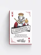 Gry karciane - LITERACKIE KARTY DO GRY / klasyczna talia kart - miniaturka - grafika 1