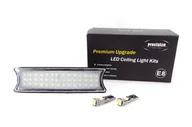 Żarówki samochodowe - BMW E46 lampka podsufitki tył LED 1200lm +2x 65lm W5W - miniaturka - grafika 1