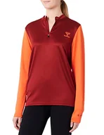 Bluzy damskie - hummel Hmlongrid 1/2 Zip Poly Sweat Wo bluza damska - miniaturka - grafika 1